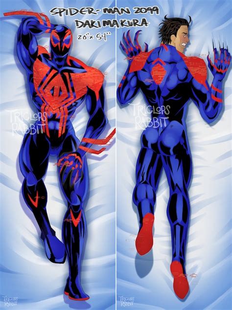 Spiderman 2099 dakimakura body pillow